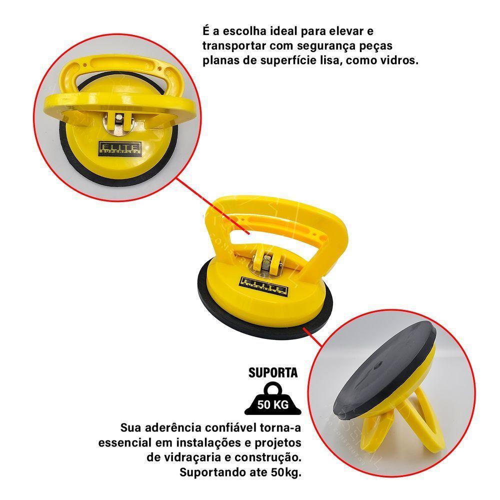 Ventosa Simples Para Vidros E Superfícies Lisas - 3
