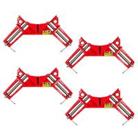 Kit 4 Unid Grampo Sargento Angular 90 Graus Cantoneira Elite - 1