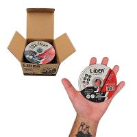 Kit 50 Discos De Corte Fino 1mm Lider 115x22mm 4 1/2 - 2