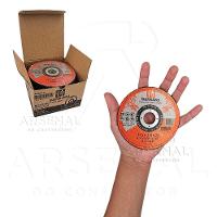 Kit 10 Discos De Corte Inox Fino 1mm Samurai 115x22mm 4 1/2 - 6