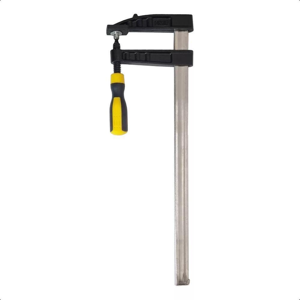 Grampo Sargento Tipo F 120 X 300 Mm Aço Cromo Vanádio - 1