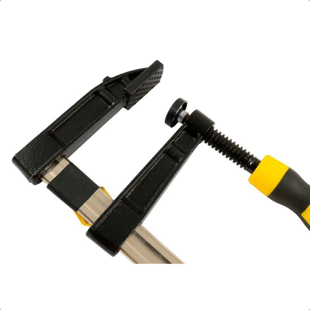 Grampo Sargento Tipo F 120 X 300 Mm Aço Cromo Vanádio - 6