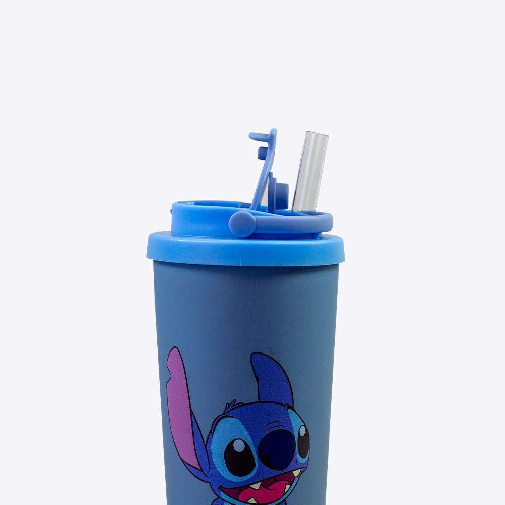 Copo Spring Com Canudo Stitch - Disney - 2