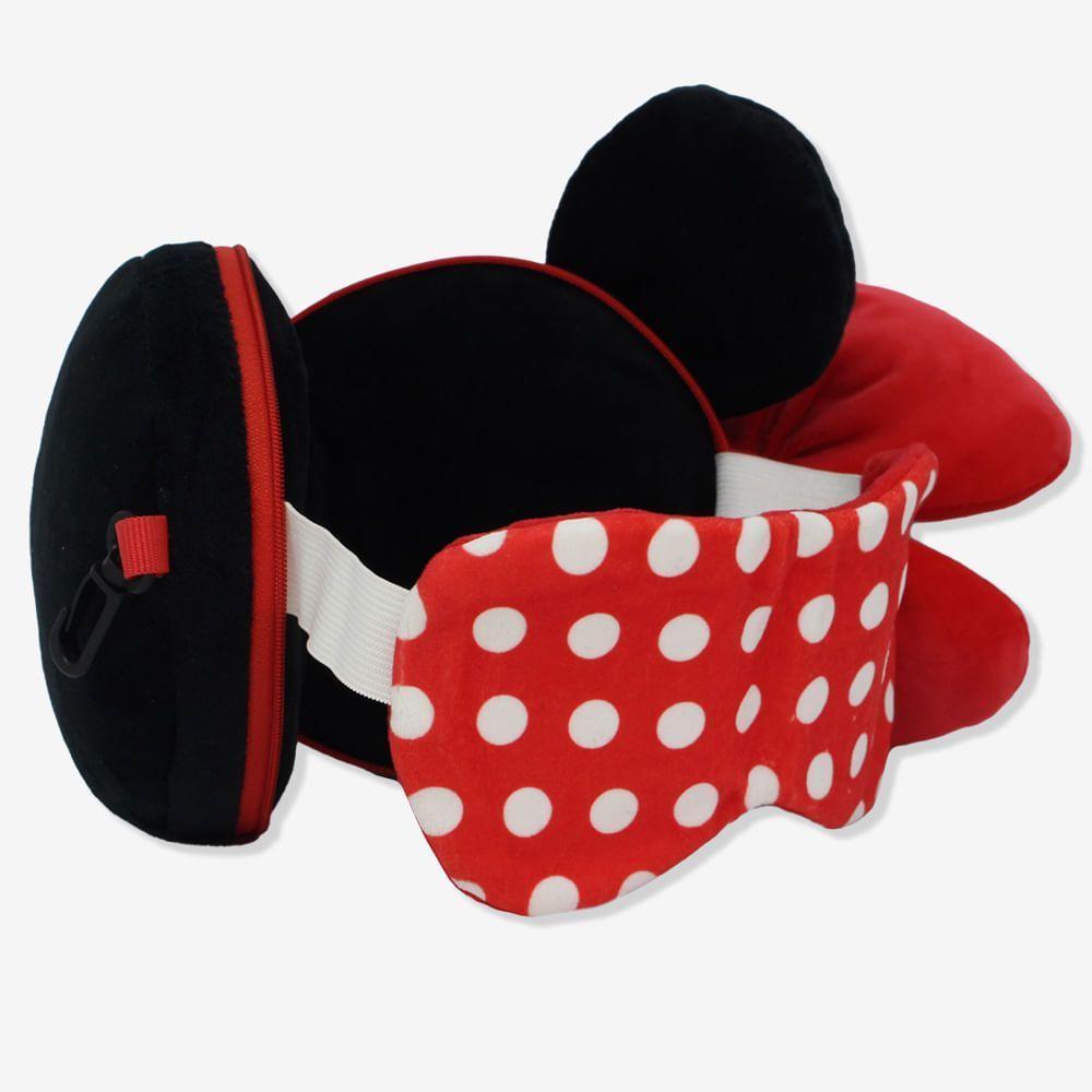 Máscara De Dormir Com Almofada Minnie Mouse Disney - 5