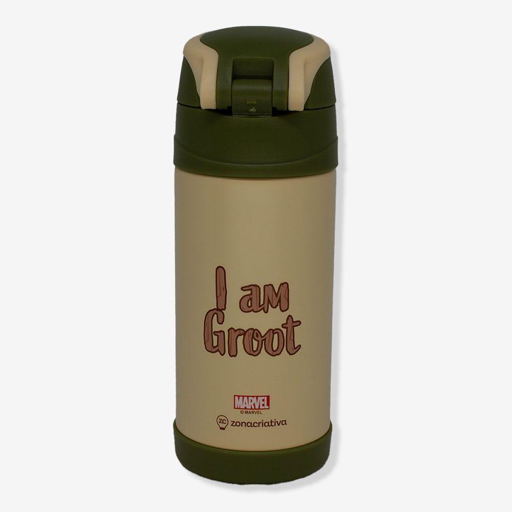 Garrafa Térmica Infantil Top Handle Groot Marvel - 4