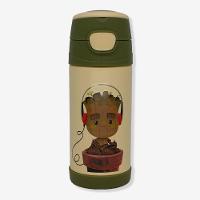 Garrafa Térmica Infantil Top Handle Groot Marvel - 1