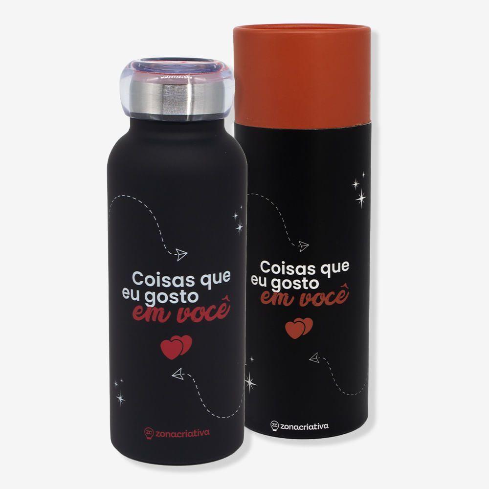 Garrafa Bubble Gosto Em Você Zonacriativa - 2