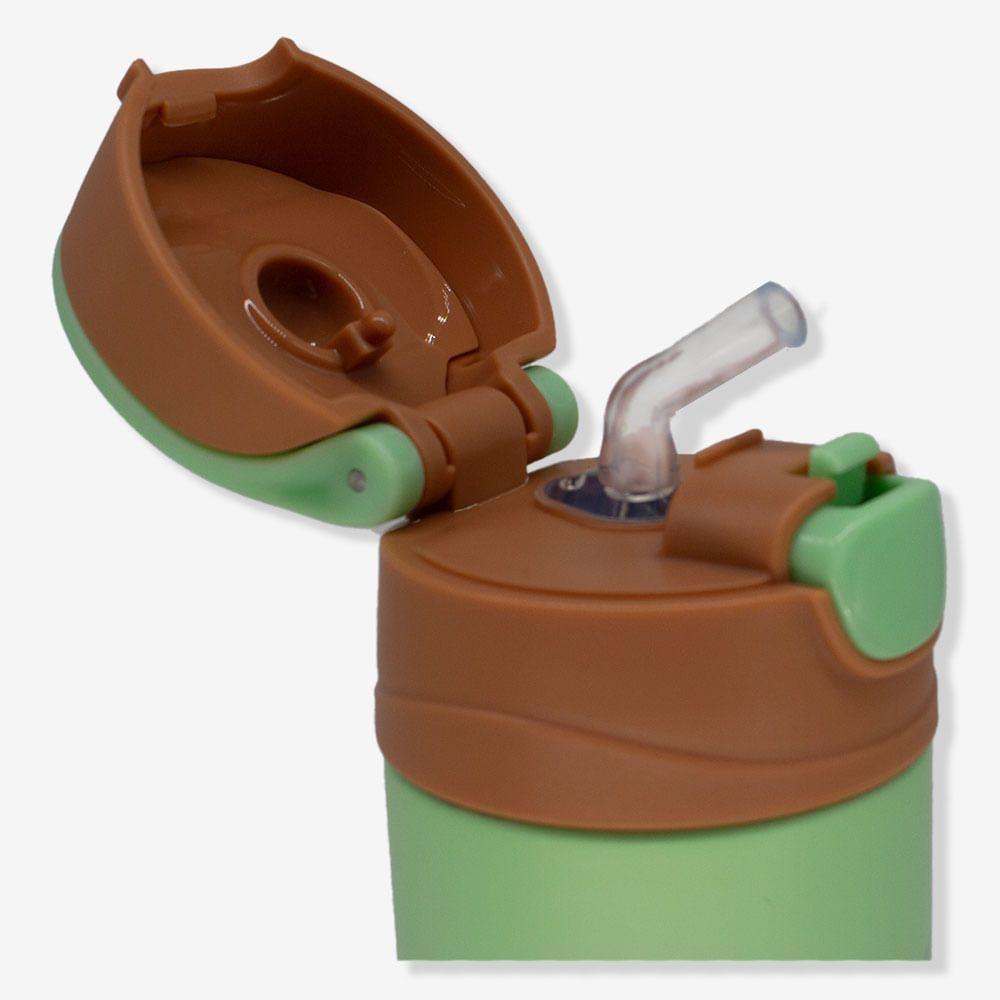 Garrafa Térmica Infantil Top Handle Baby Yoda Star Wars - 3