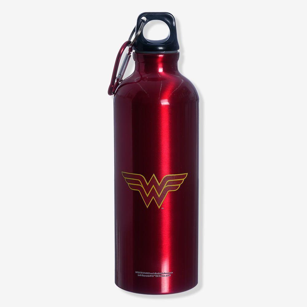 Garrafa Com Mosquetão Mulher Maravilha Dc Comics - 2