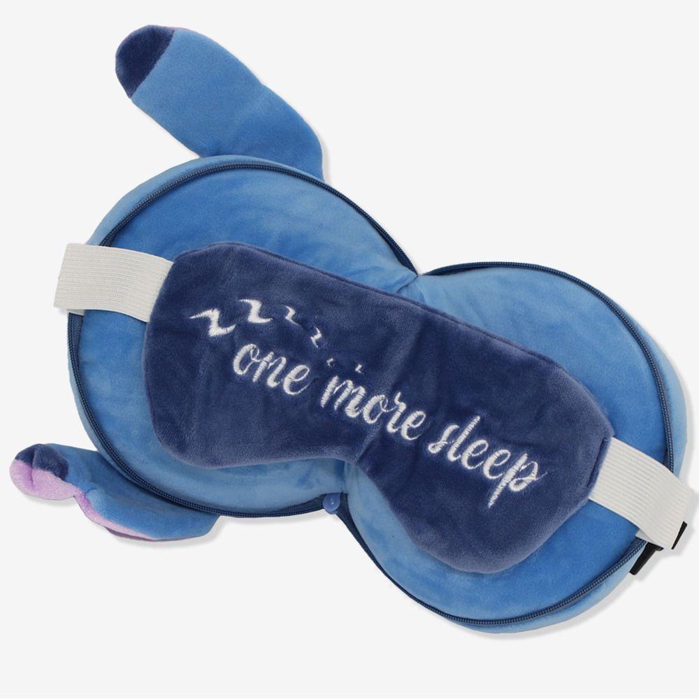 Máscara De Dormir Com Almofada Stitch Disney - 3