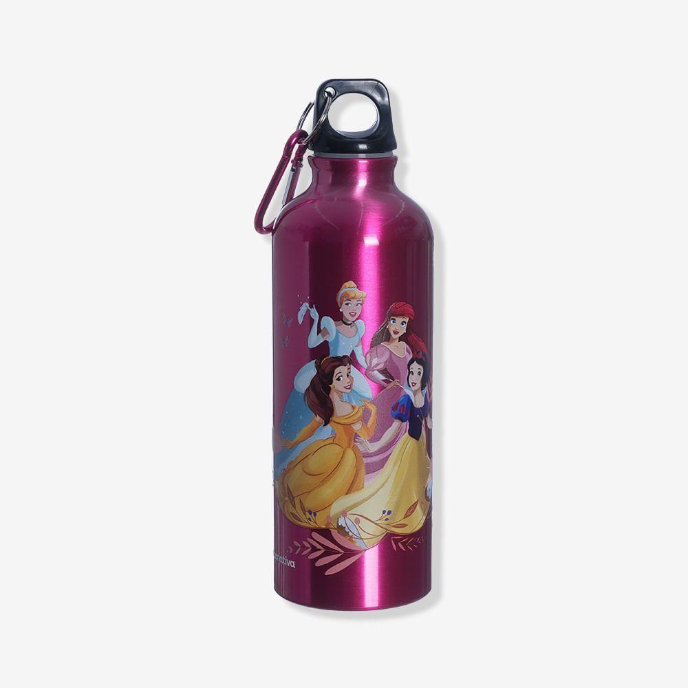 Garrafa Com Mosquetão Princesas - Disney - 1