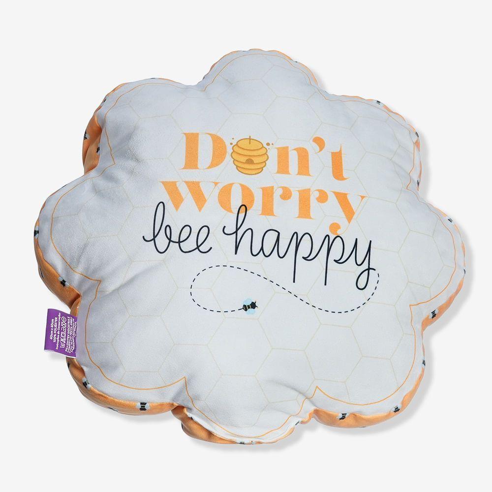 Almofada Formato Abelhinha Zonacriativa - 3