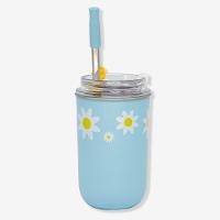 Copo Neo Com Canudo Amigas Primavera Zonacriativa - 3