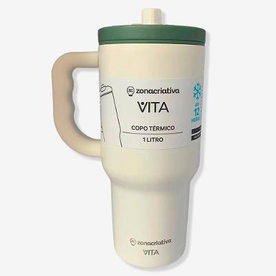 Copo Térmico Tumbler Vita Jade Zonacriativa
