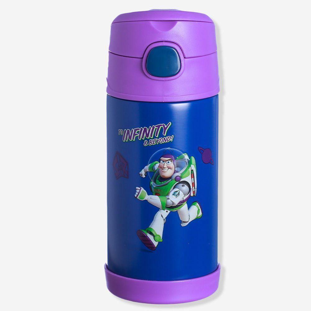 Garrafa Infantil Click Com Canudo Buzz Lightyear - Toy Story - 1