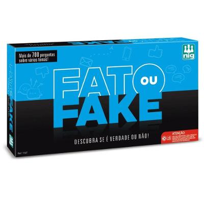 Jogo Fato Ou Fake -700 Perguntas - Nig Brinquedos