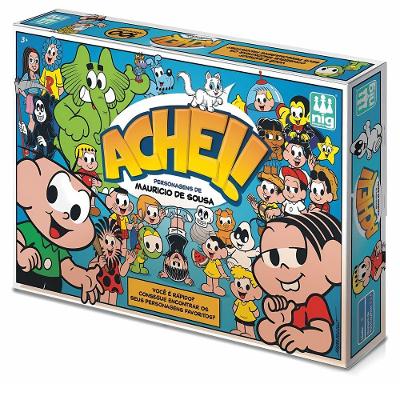 Jogo Achei - Turma Da Mônica - Nig Brinquedos