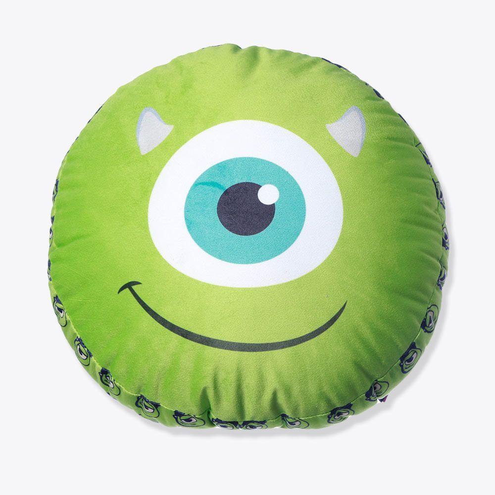 Almofada Formato Redonda Mike Wazowski Monstros Sa Disney - 1