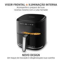 Fritadeira Sem Óleo Air Fryer Digital 5L Mondial Preto 2000w AF-50-DV 60hz 220V - 5