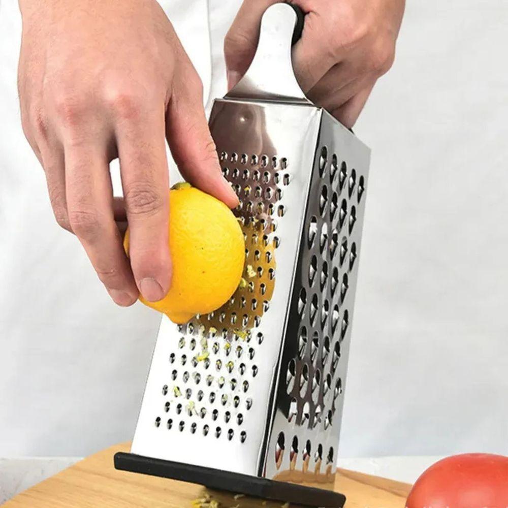 Ralador 4 Faces Inox 24 Cm Legumes Verduras Frutas Queijo - 5