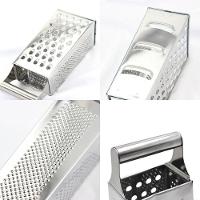 Ralador 4 Faces Inox 24 Cm Legumes Verduras Frutas Queijo - 7