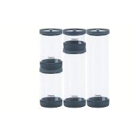 Jogo Potes Vidro Herméticos Tramontina Purezza Borosilicato Tampa Tramontina - 1