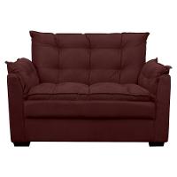 Sofá 2 Lugares Confortável Pequeno 140cm Small Herrero Marsala - 5