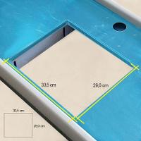 Empacotador Check Out 1,50 Caixa De Supermercado Com Recorte Para Balança Branco - Sa Gondolas - 2