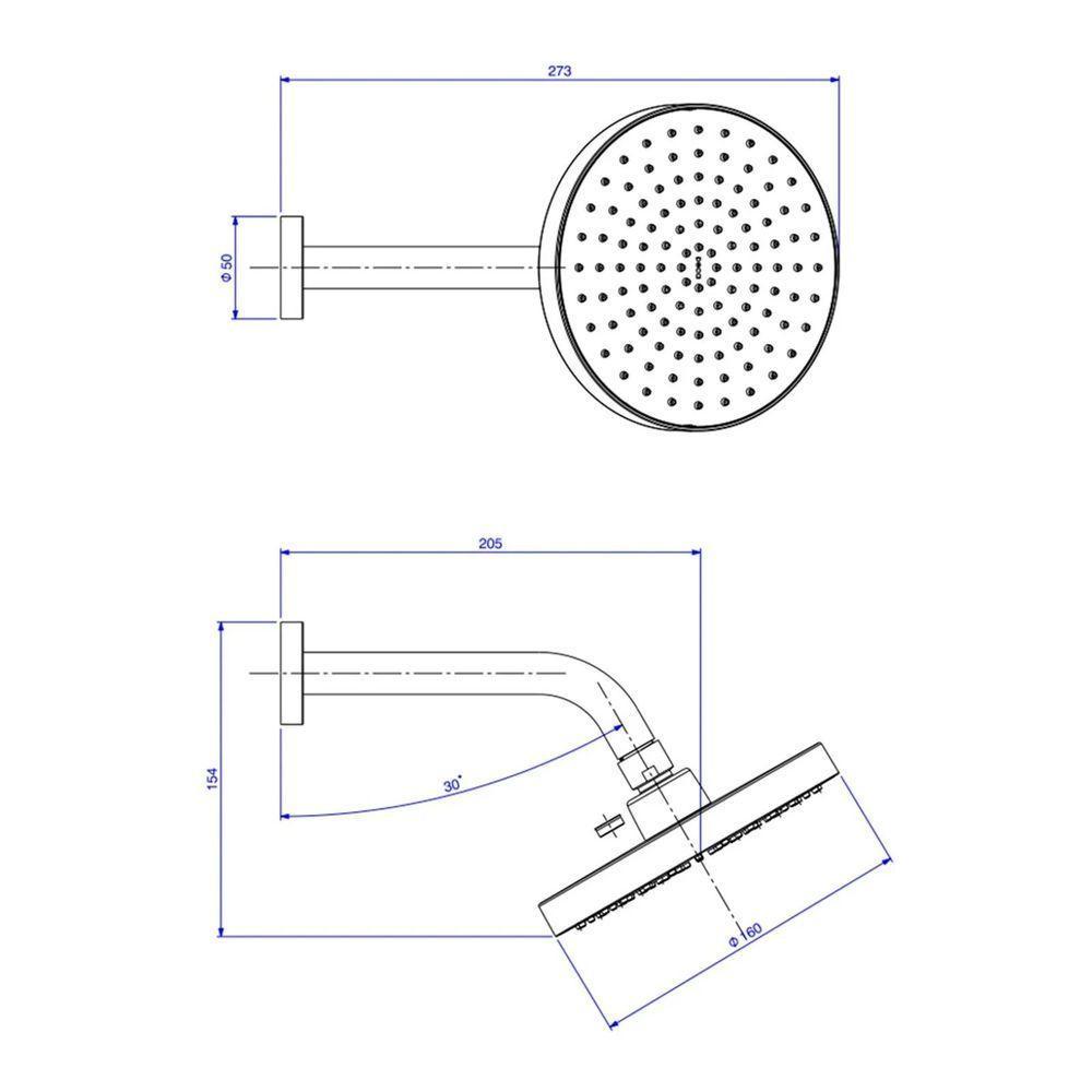 Chuveiro Deca Flex Plus 2083.c.std De Parede Cromado - 4