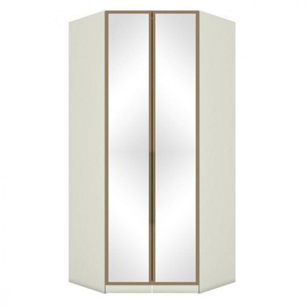 Canto Closet Seletto 2 Portas Com Espelho MC06-133 Areia Jequitiba - 1
