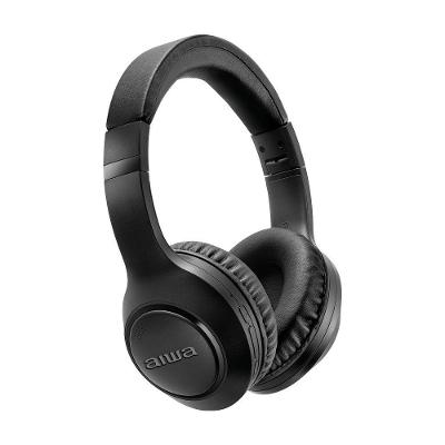 Fone de Ouvido Aiwa AWS-HP-04-B com Driver 40mm e Cancelamento de Ruído Bivolt