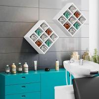 Kit 2 Nicho Decorativo Porta Toalha Com 9 Nichos Multiuso Requinte branco - 2