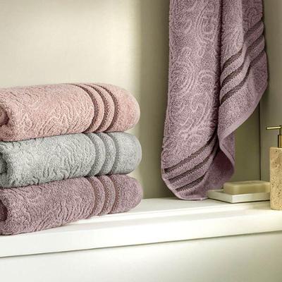 Toalha De Rosto Fio Penteado Orleans Taupe