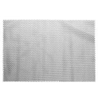 Jogo 6 Lugar Americano Retangular Mesa Pvc Antiderrapante Flex Cinza 45x30cm Lyor - 6