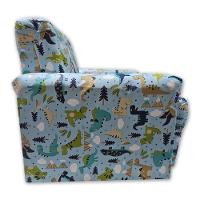 Poltrona Infantil Sofazinho Reforçada Decoração Modelos Dinossauros - 3