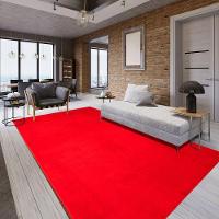 Tapete Antiderrapante Carino 06 Vermelho 0,50x0,80m - 5