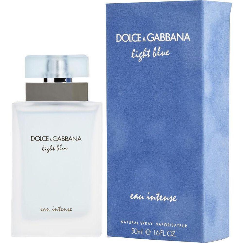 Perfume Feminino D & G Light Blue Eau Intense Dolce & Gabbana Eau De Parfum Spray 50 Ml - 1