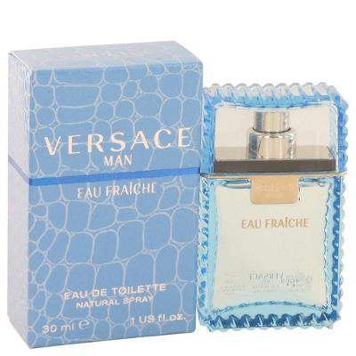 Perfume Masculino Man (blue) Versace 50 Ml Fraiche Eau De Toilette