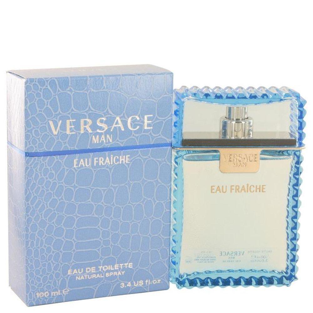 Perfume Masculino Man (blue) Versace 100 Ml Fraiche Eau De Toilette - 1
