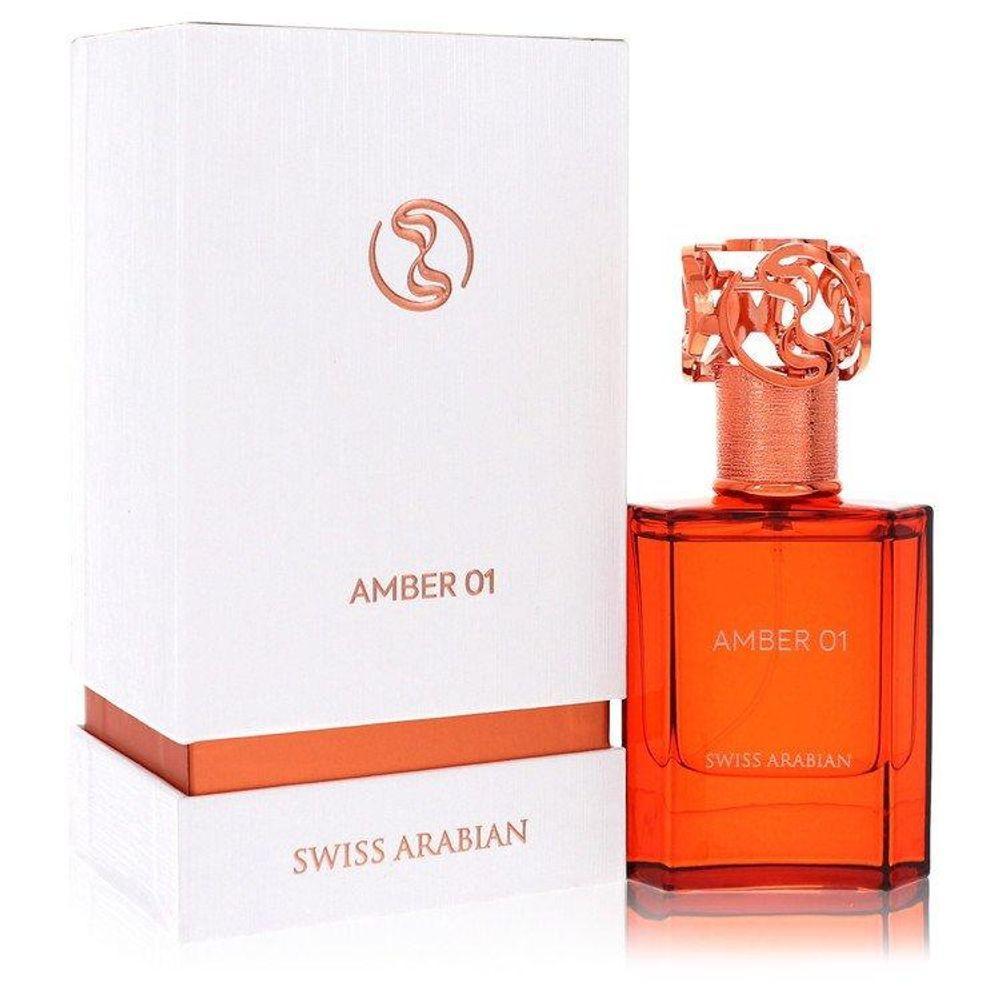 Col. Masculino Swiss Arabian Amber 01 Swiss Arabian 50 Ml Eau De Parfum - 1