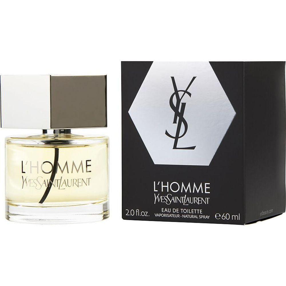 Perfume Masculino L'homme Yves Saint Laurent Yves Saint Laurent Eau De Toilette Spray 60 Ml (nova Embalagem) - 1