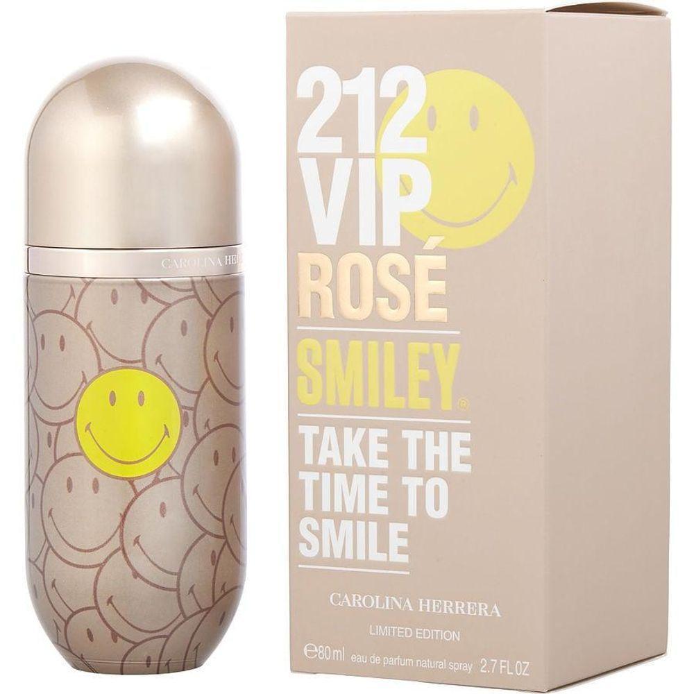 Perfume Feminino 212 Vip Rose Smiley Edp 75 Ml (ed. Limitada) - 1