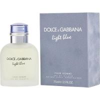 Perfume Masculino D & G Light Blue Dolce & Gabbana Eau De Toilette Spray 75 Ml - 1