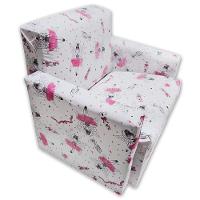 Poltrona Infantil Sofazinho Reforçada Decoração Modelos Bailarina Rosa - 6
