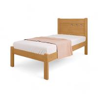Cama Solteiro Sofisticada Berli Naturalle E Off White - 4