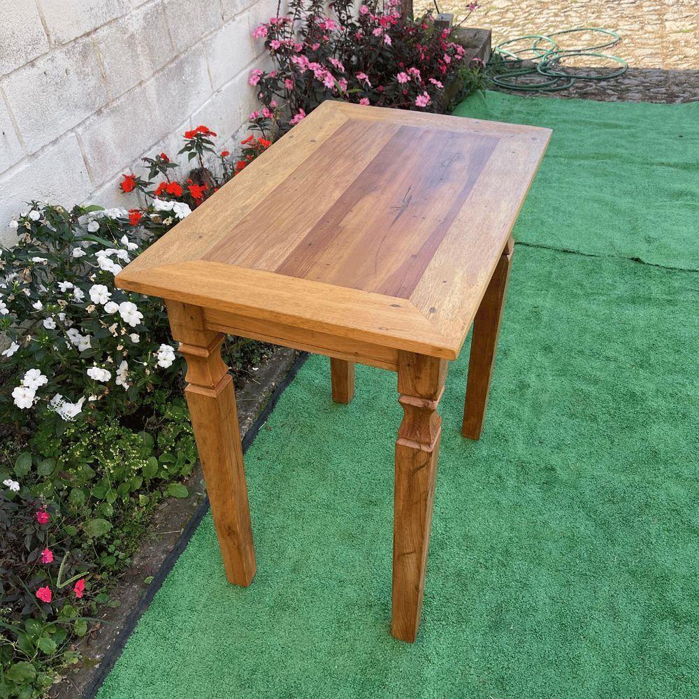 Mesa Madeira Maciça Rústica 80 X 50 Sudeste Rústico - 3