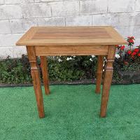 Mesa Madeira Maciça Rústica 80 X 50 Sudeste Rústico - 5