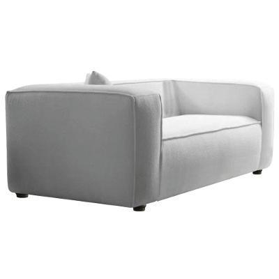 Poltrona Decorativa Cecília Linho Adj Decor Cinza