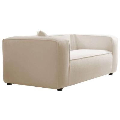 Poltrona Decorativa Cecília Linho Adj Decor Cinza