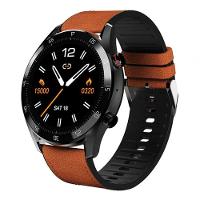 Smartwatch Philco Psw02pm Hit Wear 45mm 1,2 Preto Bluetoo Pulseira Marrom - 3